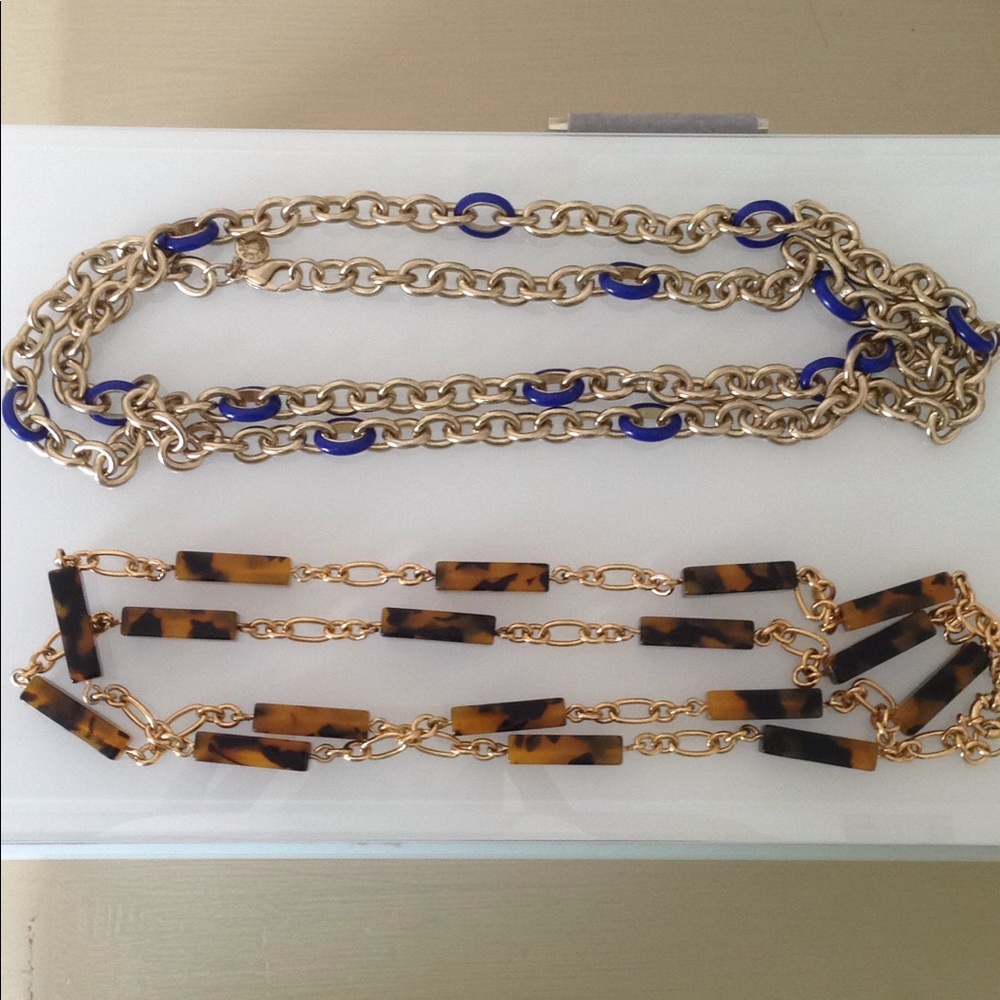 Jcrew long necklaces